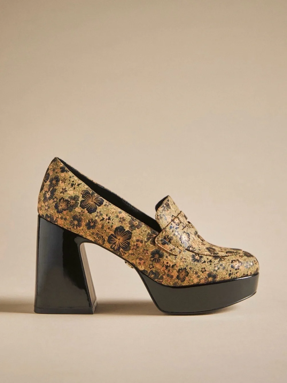 Anthropologie Cecelia New York Floral Pinky Platform Loafers